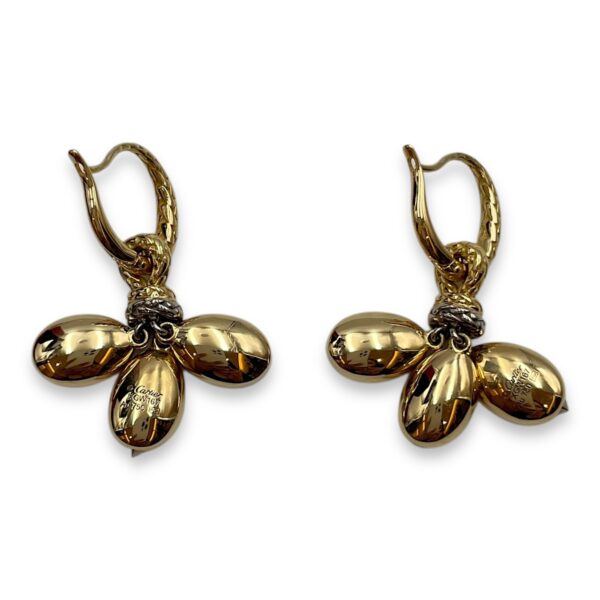 Gain De Cafe Earrings in Yelow Gold/White Gold Hardware - Image 3