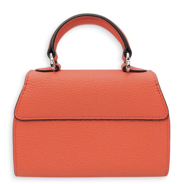 Rejane Nano Pink Shoulder Bag in Calfskin, Silver hardware - Image 3