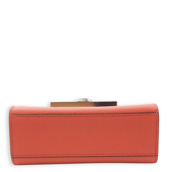 Rejane Nano Pink Shoulder Bag in Calfskin, Silver hardware - Image 6