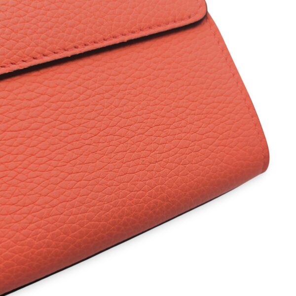 Rejane Nano Pink Shoulder Bag in Calfskin, Silver hardware - Image 21