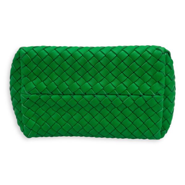 Cabat Top Handle Bag Green in Lambskin, Gold hardware - Image 6