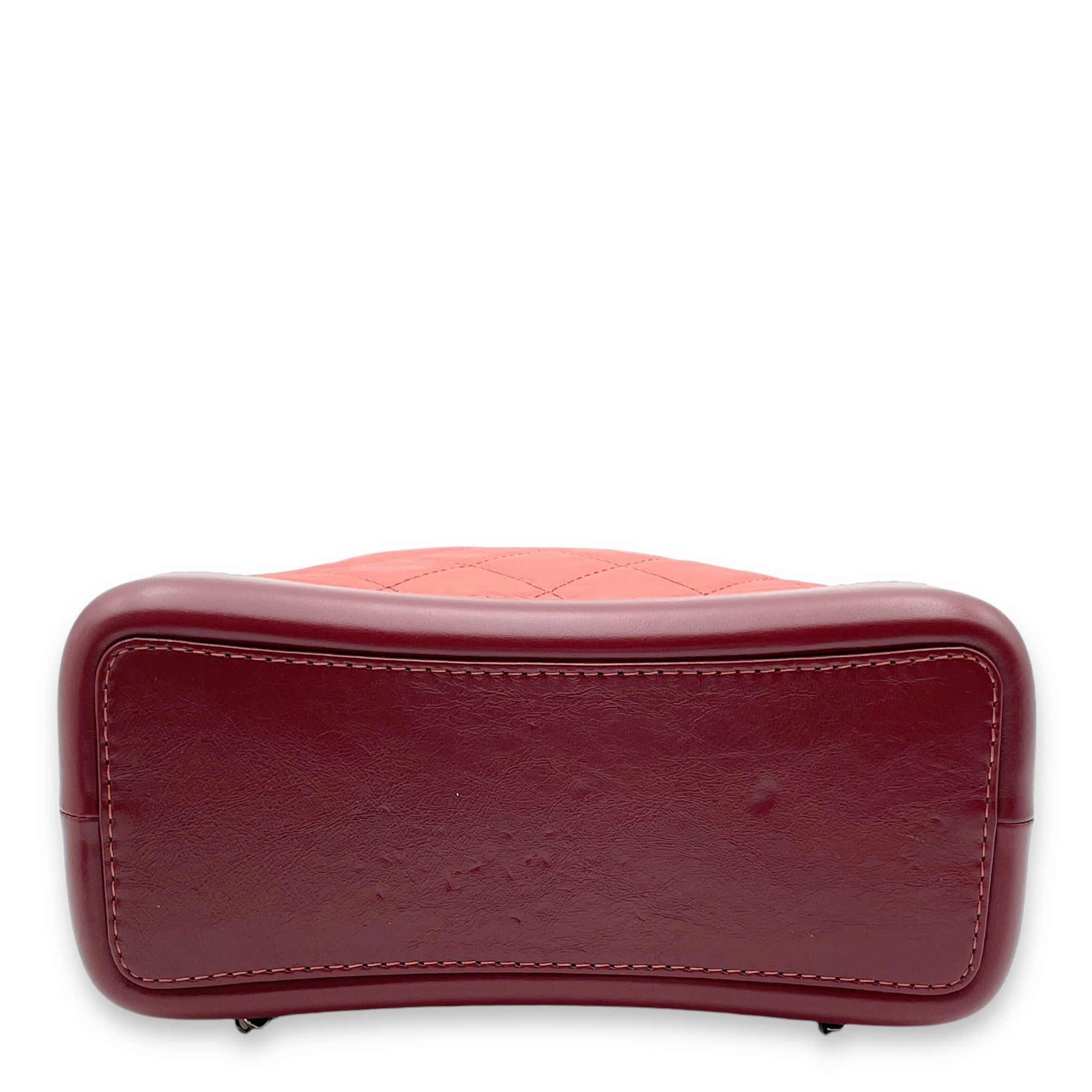 Gabrielle Raspberry Backpack in Calfskin, Gold/Ruthenium/Silver hardware - Image 6