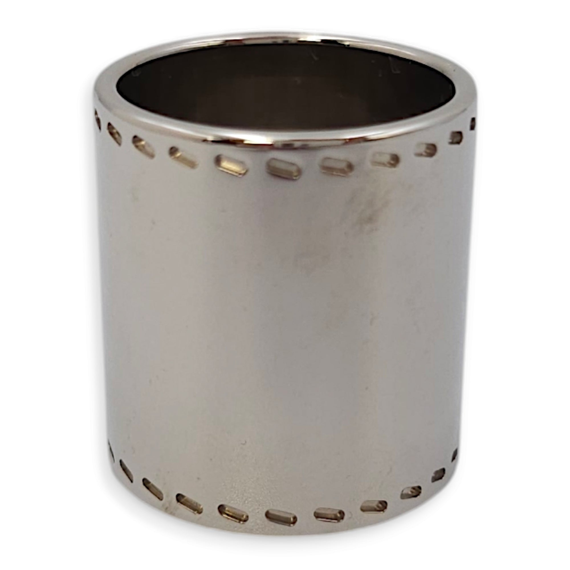 Cadena Scarf Silver Ring in, Palladium hardware - Image 3