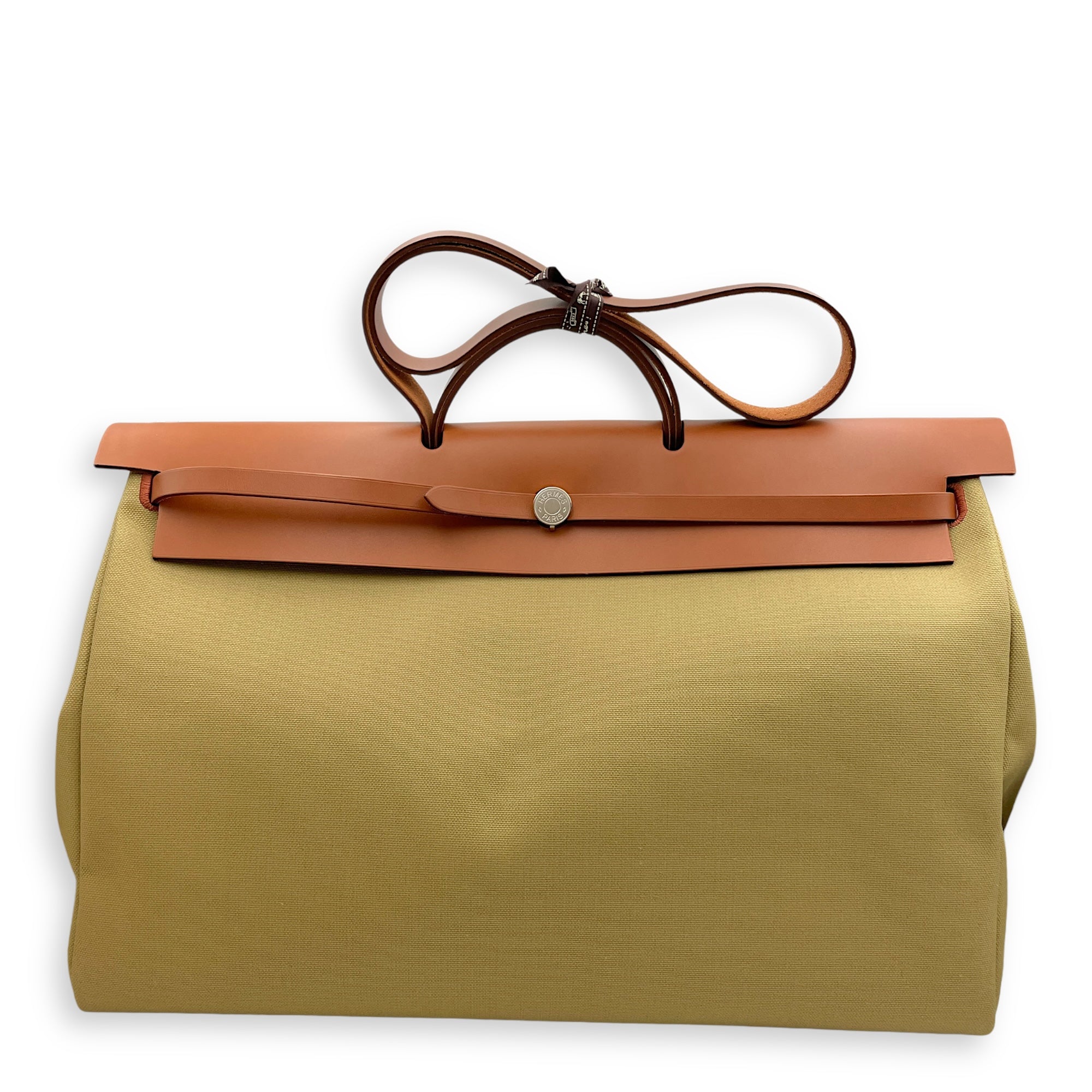 Herbag Cabin 50 Poussiere in Vache Hunter/Toile, Palladium hardware