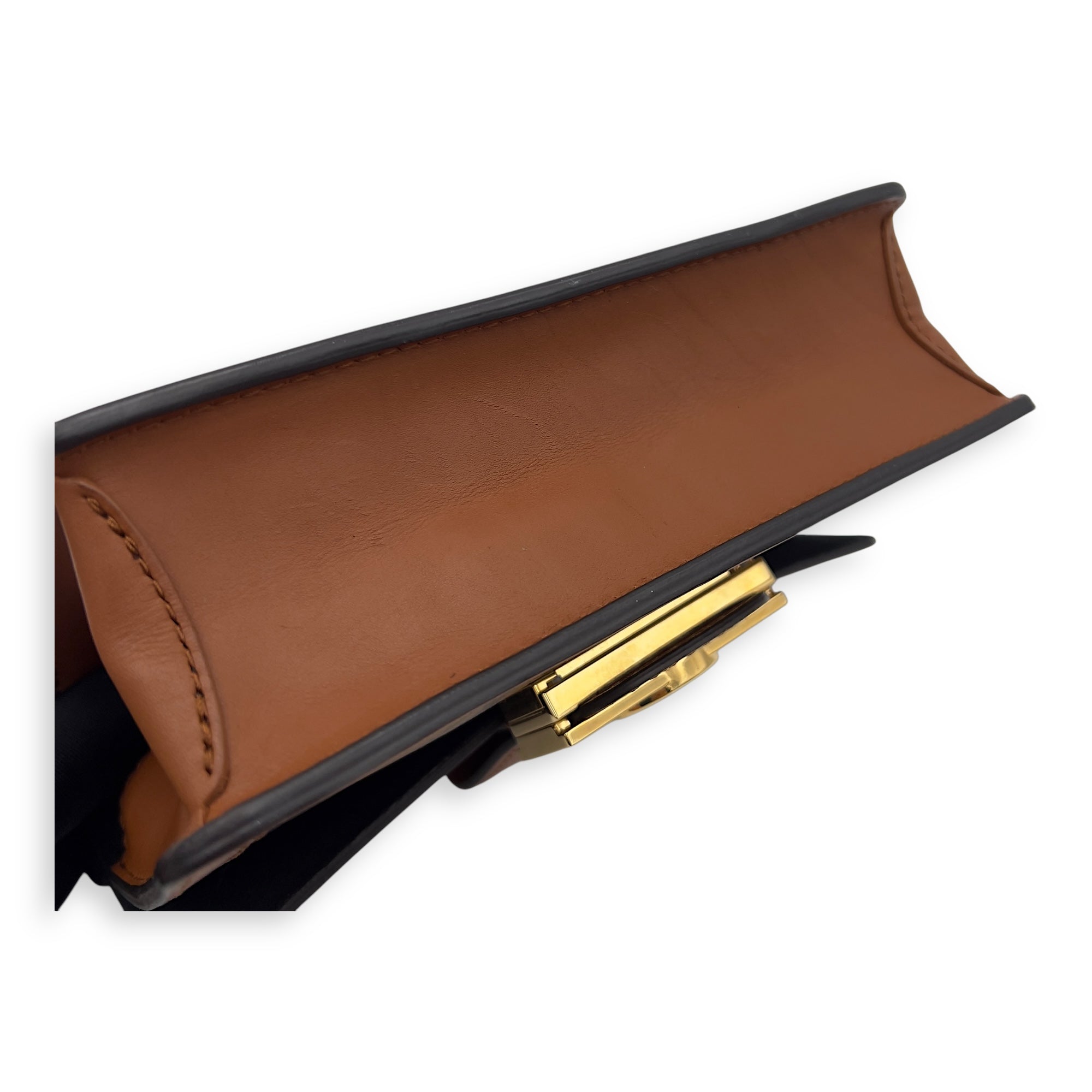 Dauphine Belt Bag Brown in Monogram Coated Canvas, Gold hardware - Image 14