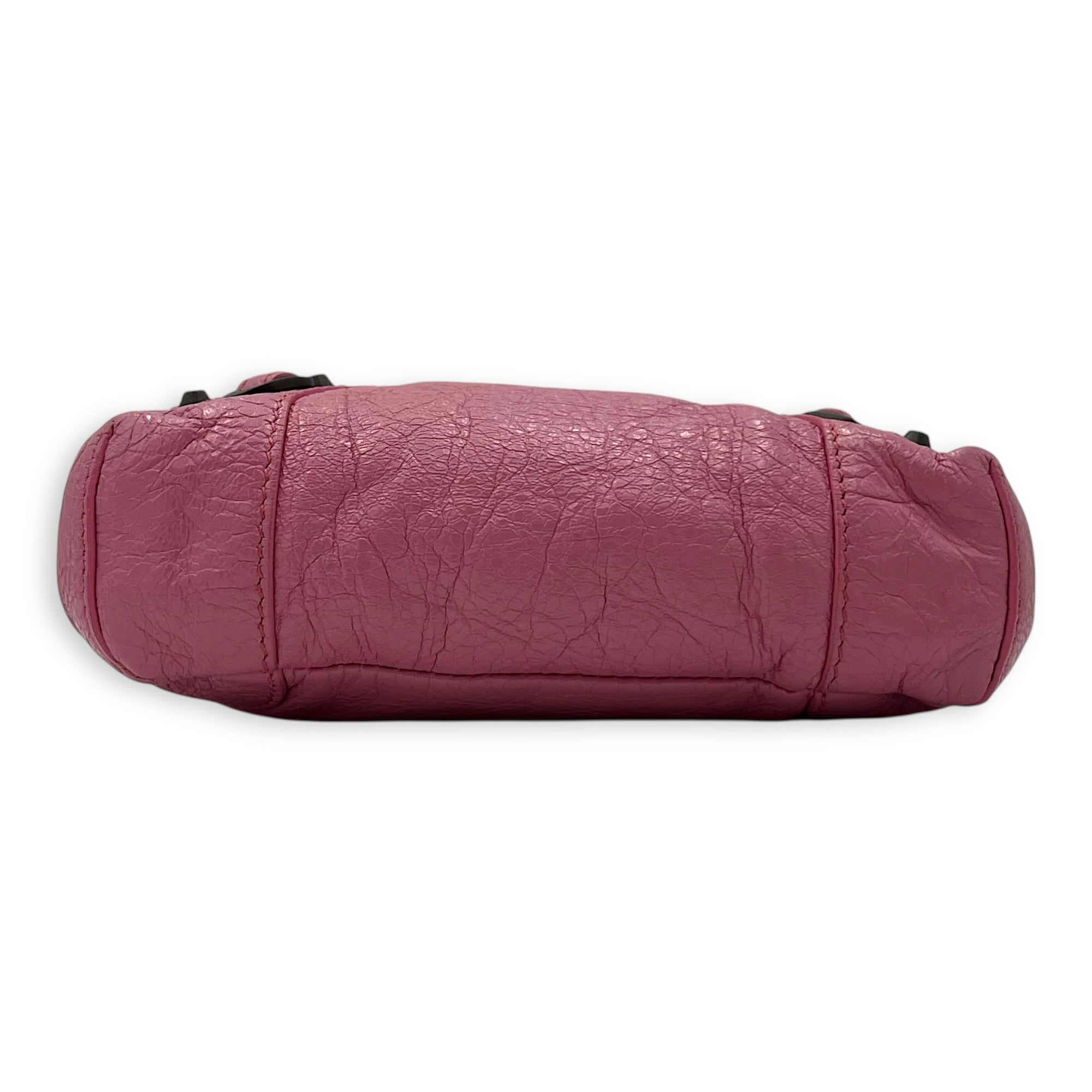 Reporter Sneakers Pink in Lambskin, Gunmetal hardware - Image 6