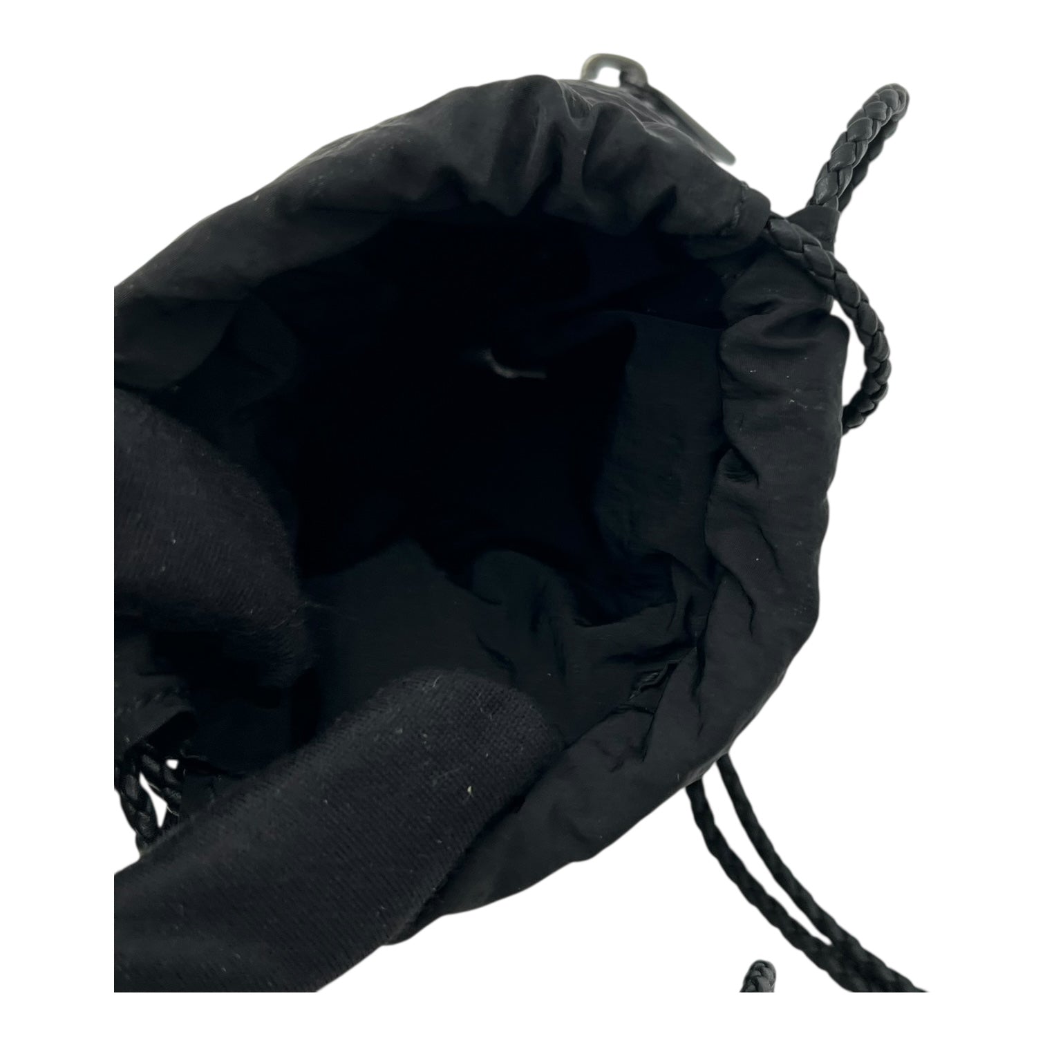 Logo Shoulder Bag Black in Nylon - Image 8