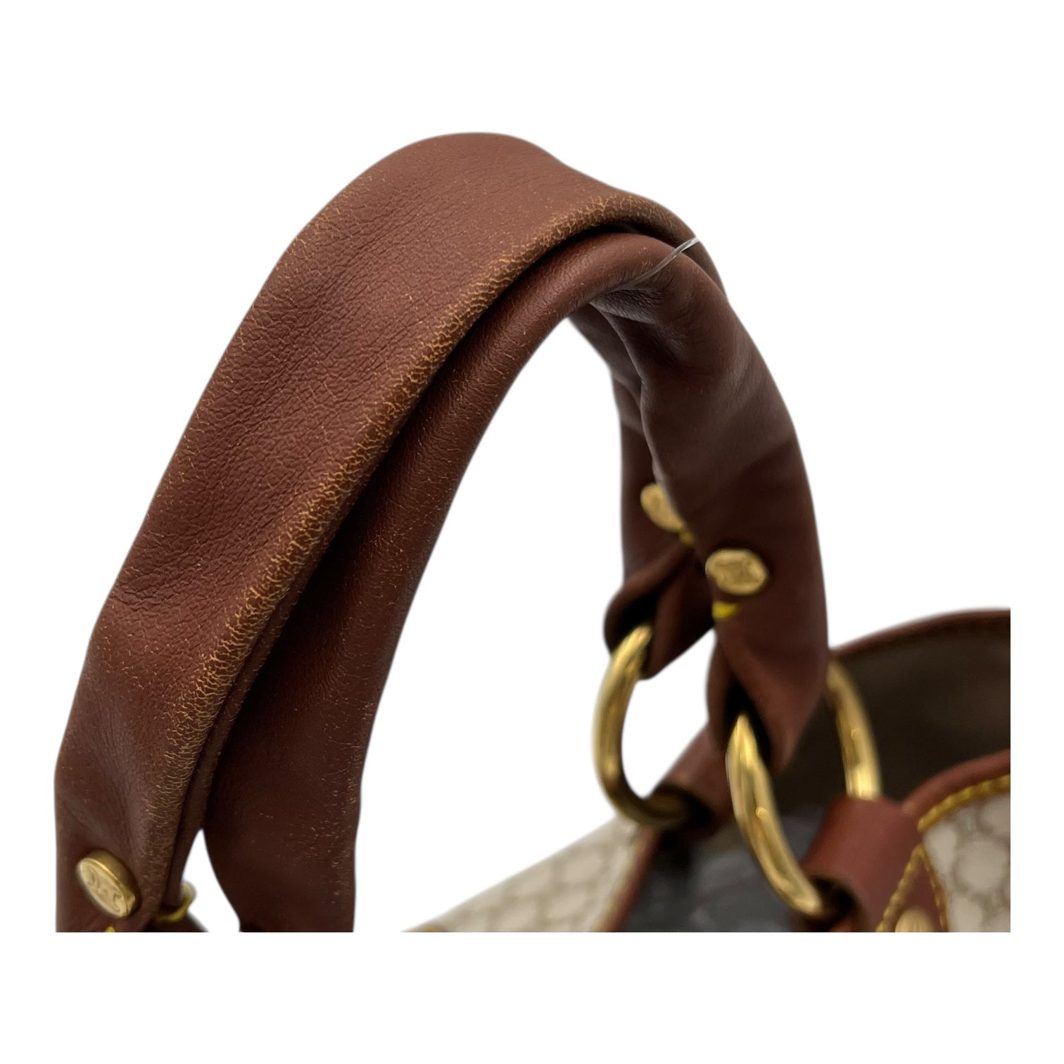 Macadam Shoulder Bag White in Coated Canvas, Gold hardware - Image 10