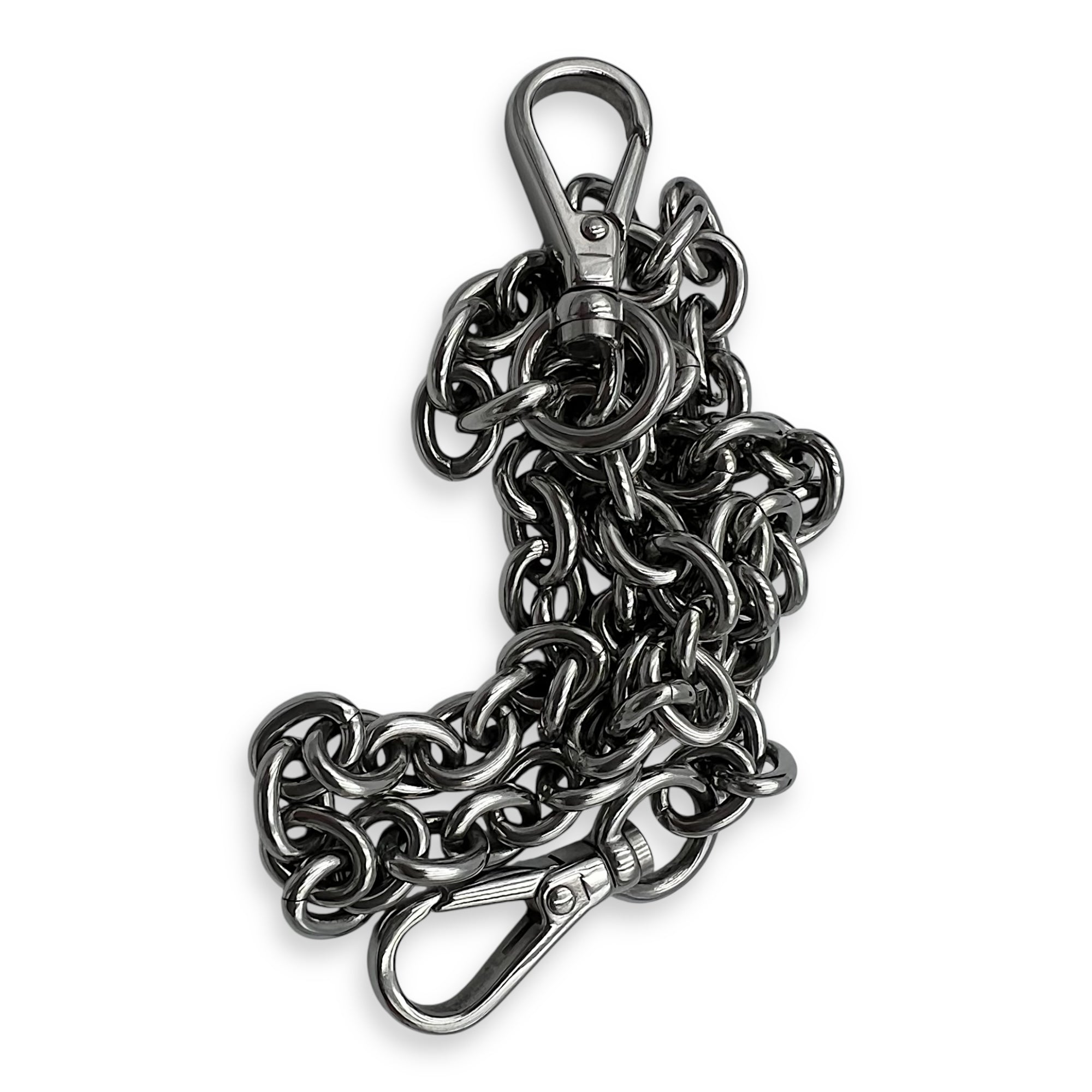 Re-Edition 2005 Crossbody Bag Black in Re-Nylon, Silver hardware - Image 16