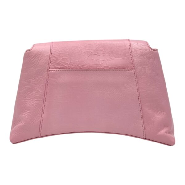 Downtown Shoulder Bag Pink in Calfskin, Silver hardware - Image 3
