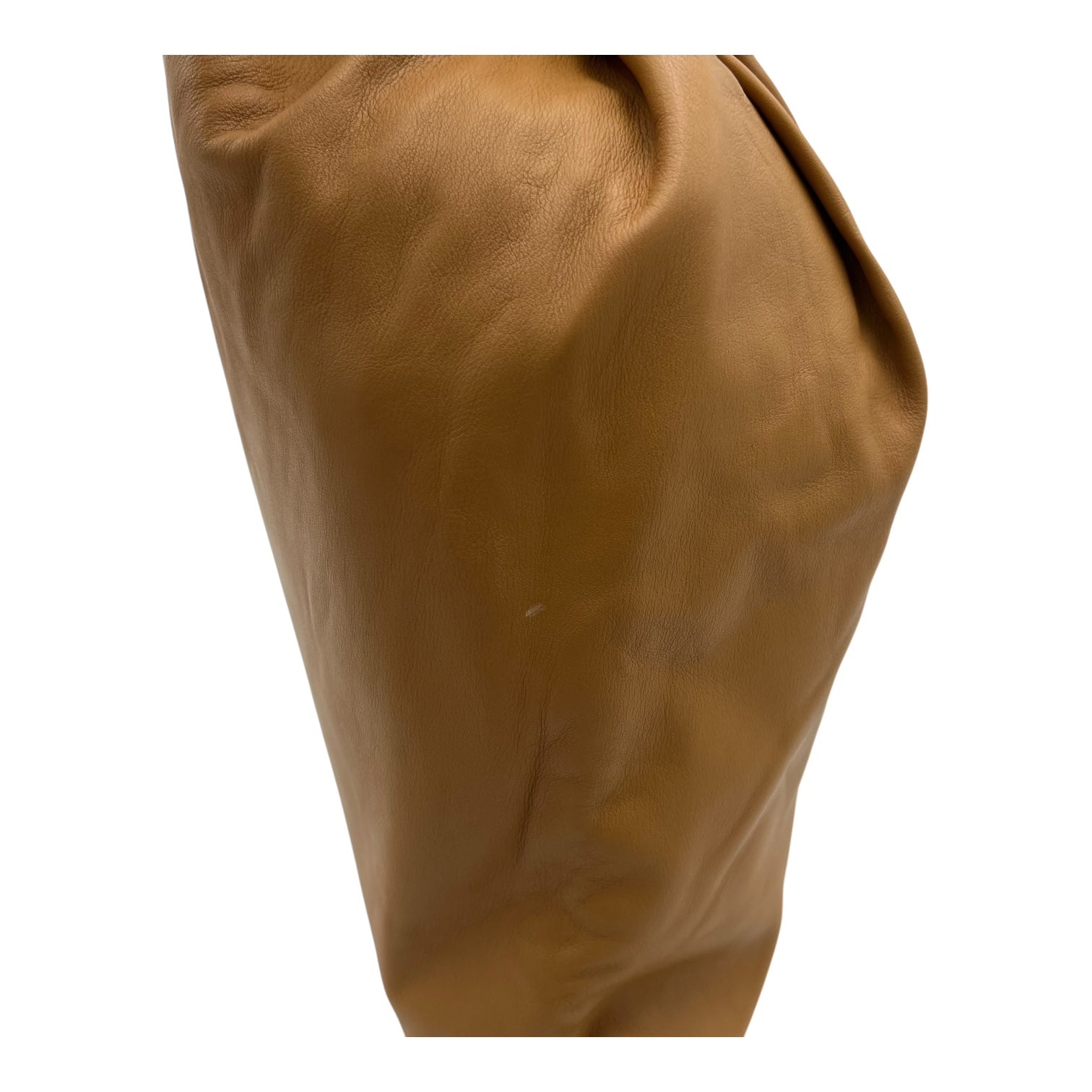 Twist Top Handle Bag Brown in Calfskin, Gold hardware - Image 9
