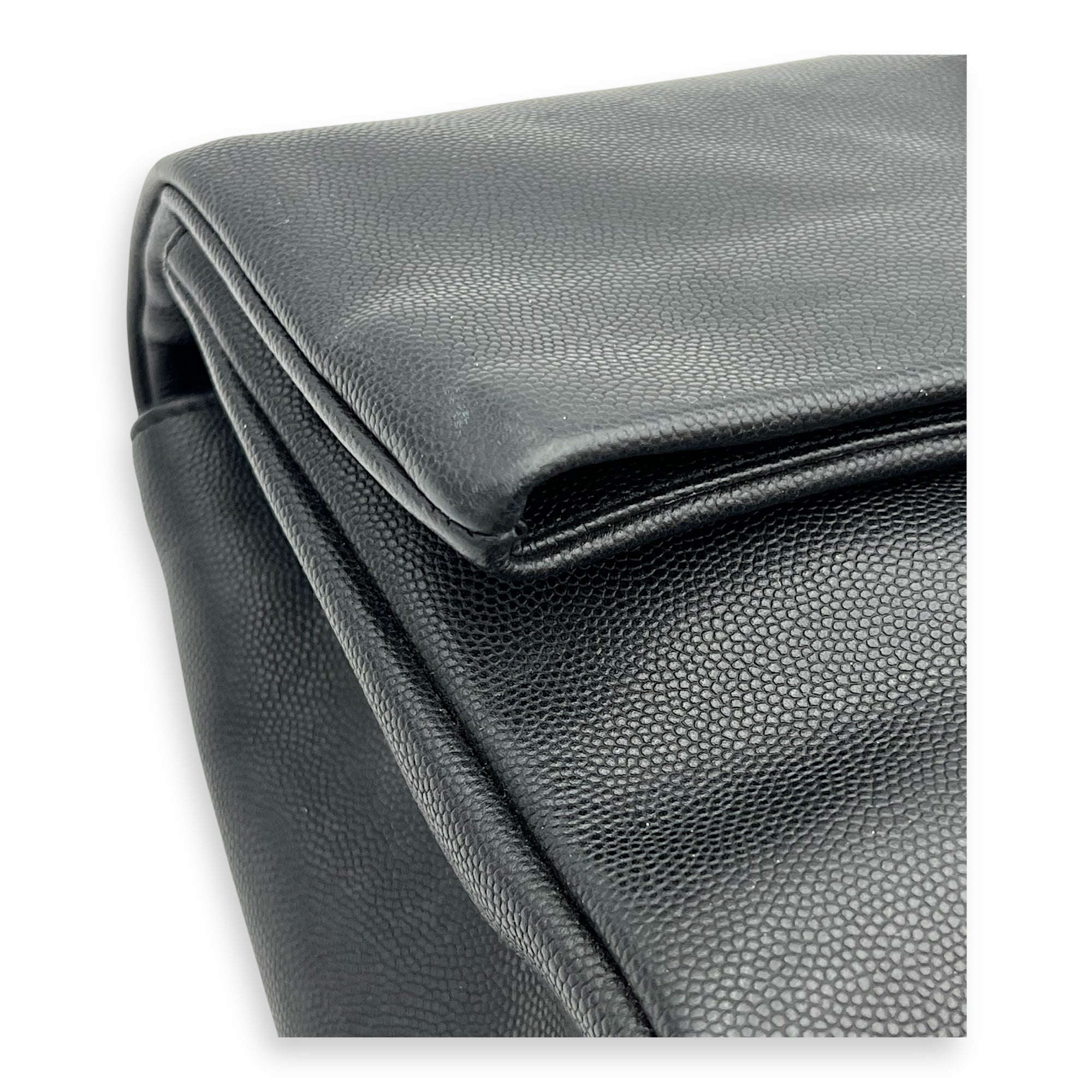 West Hollywood Shoulder Bag Black in Calfskin, Silver hardware - Image 8